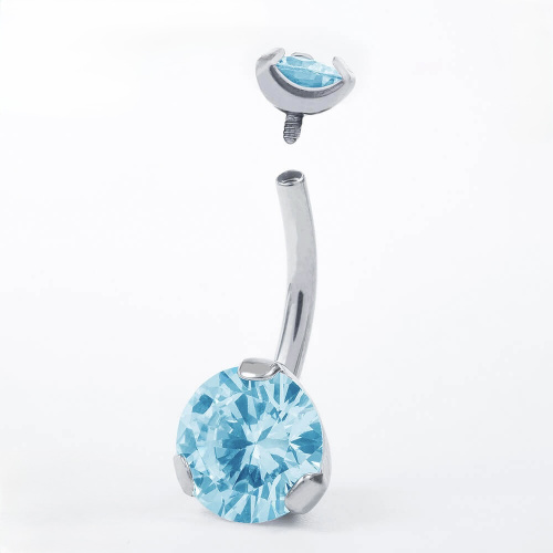 Банан Pure Blue Zircon 1.6 мм (14G)